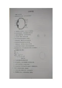 山东省青岛市胶州市洋河中学2025-2026学年八年级上学期10月月考生物试题