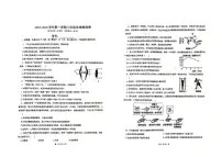 山东省青岛市首都师范大学青岛城阳附属学校2025-2026学年八年级上学期10月月考生物试题