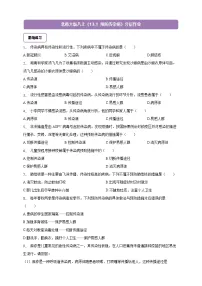 初中生物北师大版(2024)八年级上册(2024)预防传染病精品课后复习题