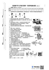 2024-2025学年山东省枣庄市薛城区北临城中学七年级下学期第一次月考生物试卷（有答案）