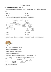 江西省萍乡市2025-2026学年八年级上学期期末生物学试题（原卷版+解析版）
