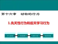 16.1 先天性行为和后天学习行为+课件