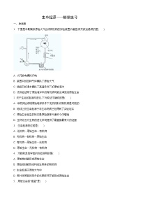 生物第1节 生命的起源课后练习题