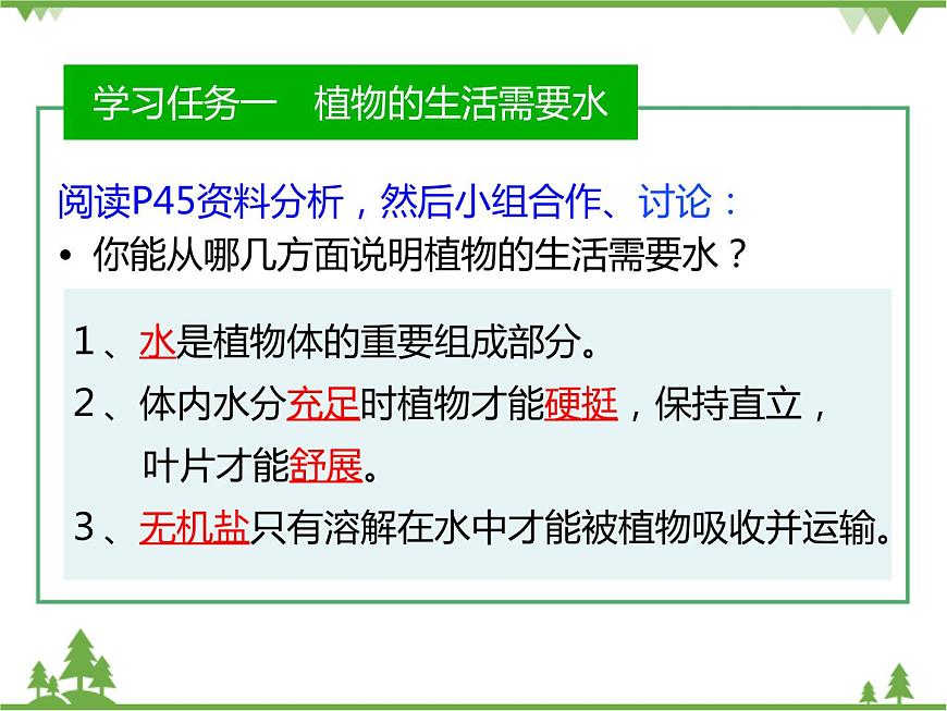 魯科版(五四學(xué)制)生物六年級下冊 3.1《水分進(jìn)入植物體內(nèi)的途徑》ppt課件第3頁