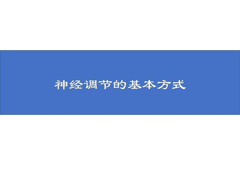 (人教七下)4.6.3 神经调节的基本方式 © FH 课件02