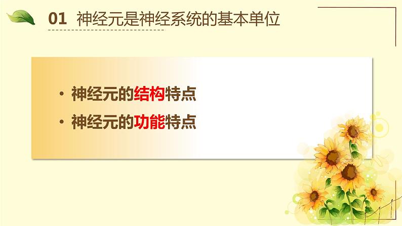 北京版生物七年级下册课件 8.1 神经系统的组成-- 神经元的结构和功能(18张PPT)第2页