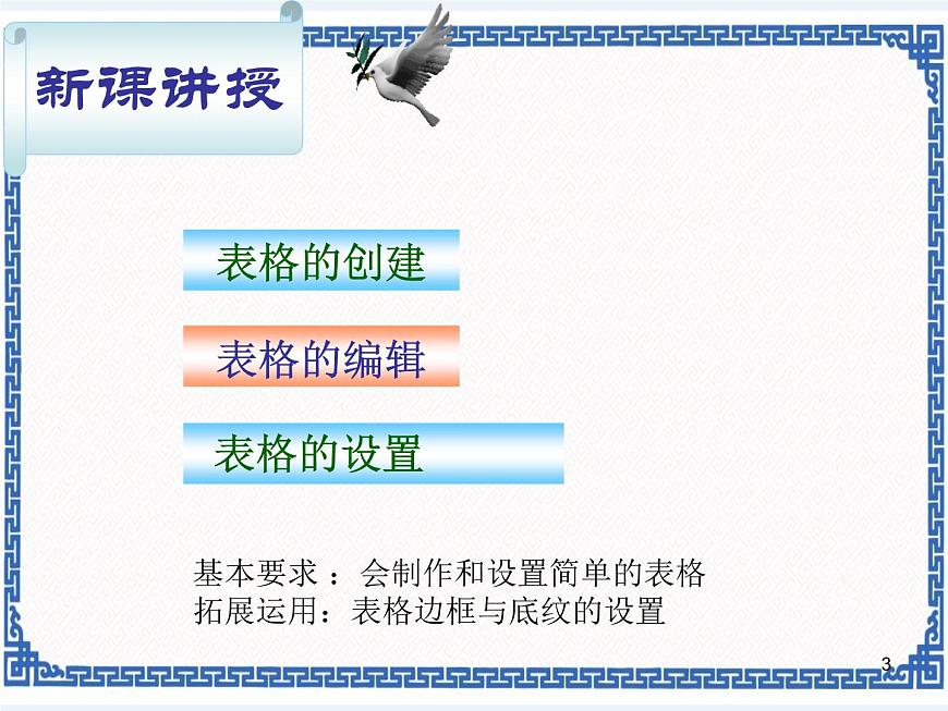 第3章 第3節(jié) 表格的制作課件第3頁
