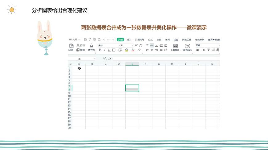 2.4表達(dá)與交流（第1課時—分析圖表給出合理化建議)  -2020-2021學(xué)年川教版（2019）初中信息技術(shù)七年級上冊 課件第7頁