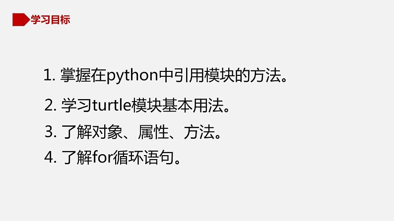 川教版信息技术七年级上专题3.2 在Python中用turtle模块画图(第1课时)(精品课件)第4页