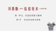 信息技术七年级下册第1小节 信息的来源与获取课文内容课件ppt