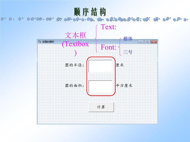 人教(蒙教版)九年级下册信息技术 1.2.1顺序结构 课件04