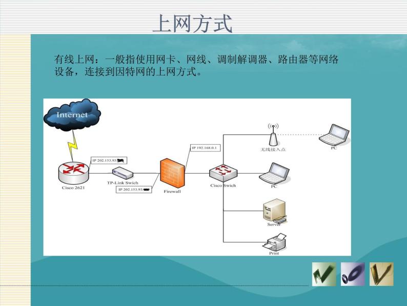 浙教版八年级信息技术上册第一单元走进网络第3课接入因特网课件103