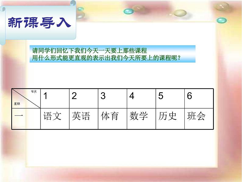 新世纪版(2018)七下信息技术 1.2如何设计表格 课件02