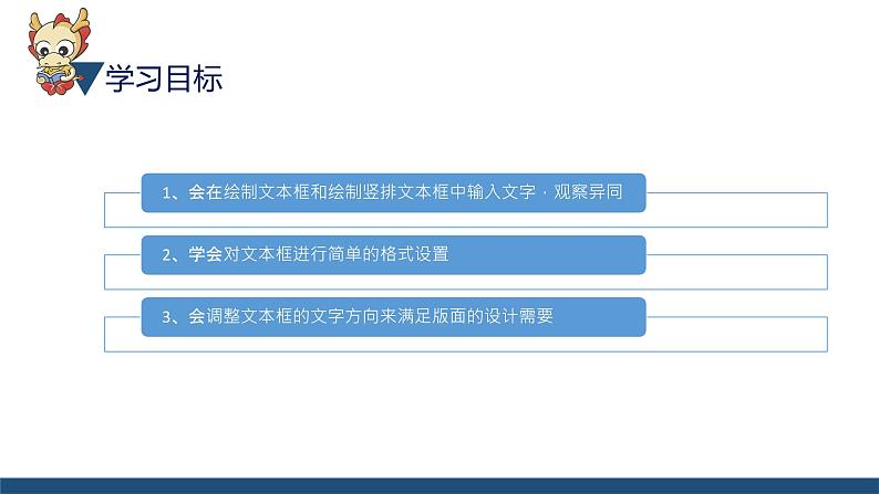 滇人版信息技术七上 第7课 文本框的应用 课件PPT第2页