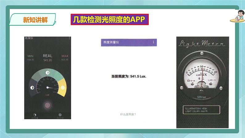 粤高教版(2018)九上信息技术1.2 用手机检测光照度课件第7页