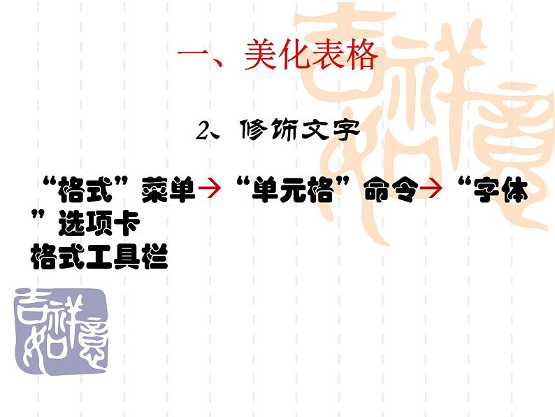 大连版八上信息技术 8.新书推荐(二)--修饰工作表 课件PPT第5页