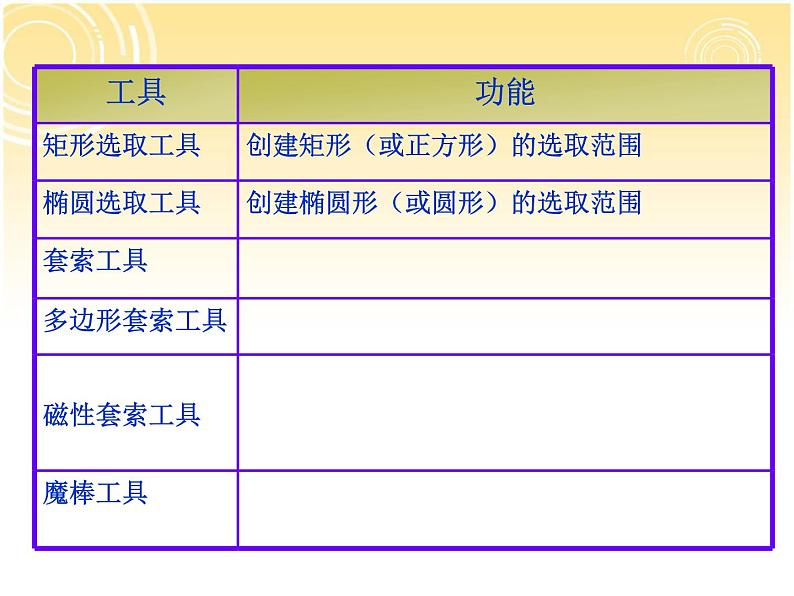 桂科版七年级下册信息技术 3.2建立选区 课件PPT08
