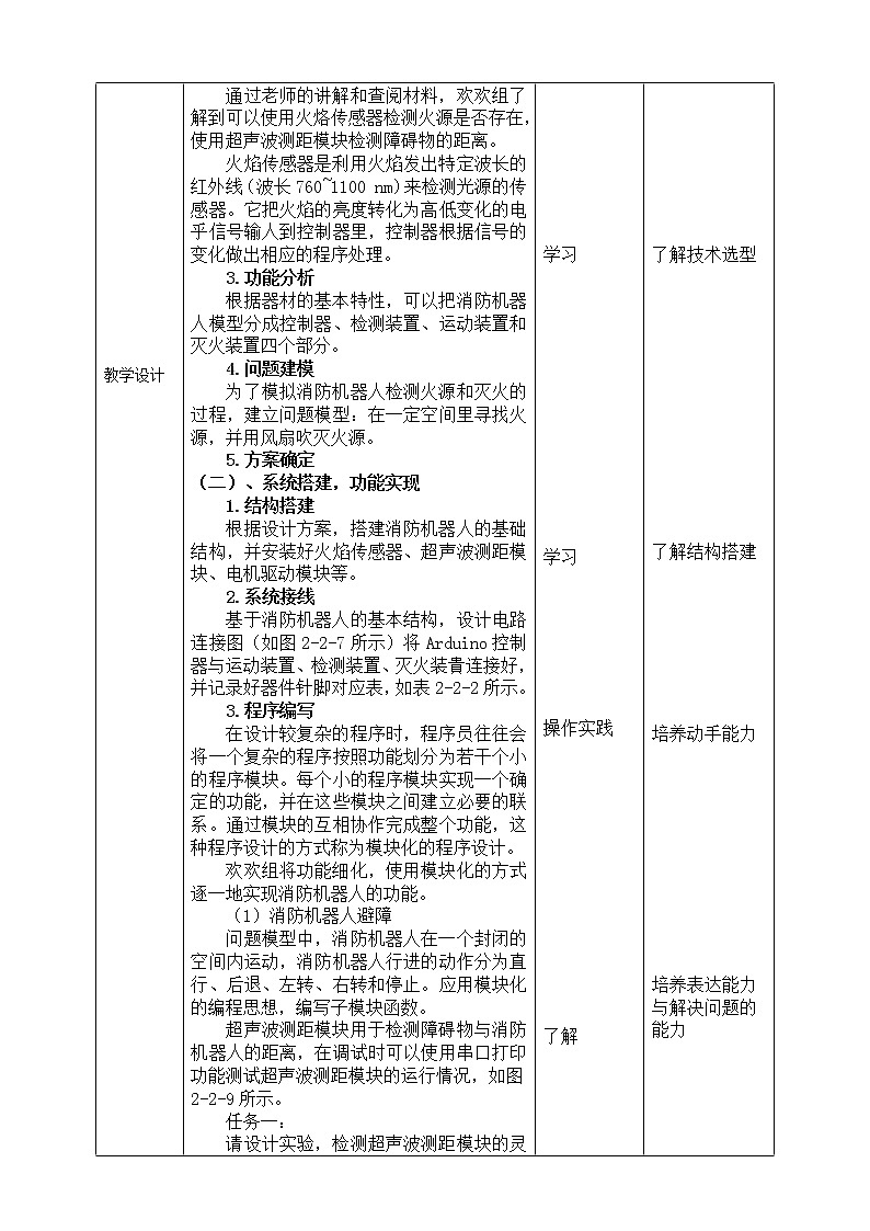 新川教版信息技术九下2.2《安全消防机器人》课件PPT+教案02