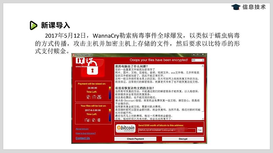 湘電子版信息技術八下 第2節(jié)《基本防范技術》課件PPT第3頁