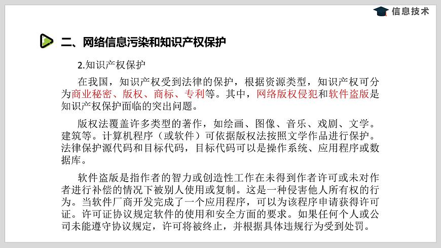 湘電子版信息技術(shù)八下 第3節(jié)《網(wǎng)絡(luò)道德》課件PPT第7頁