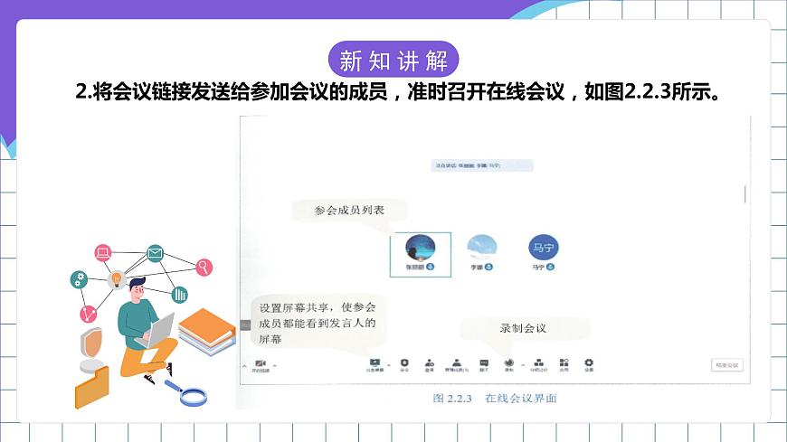 【新課標(biāo)】電子工業(yè)版信息技術(shù)七下 2.2《在線協(xié)助》課件第8頁