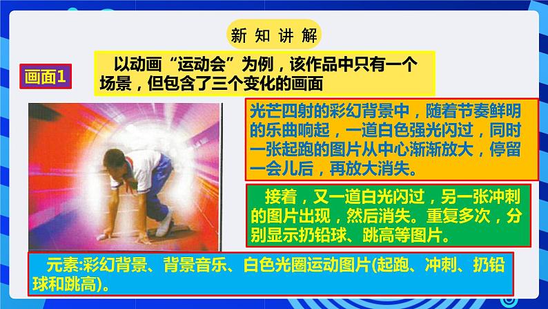 粤高教A版(2021)信息技术九年级 第七课 《综合活动:Flash动画大赛》 课件第8页