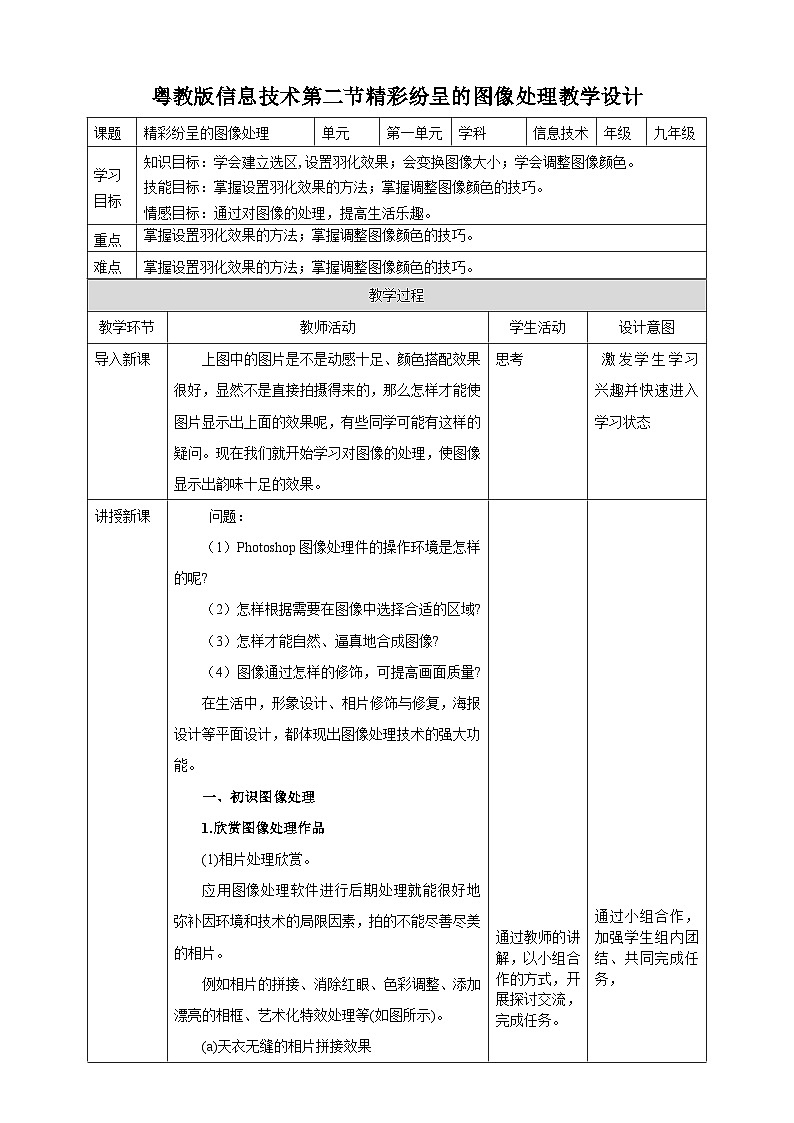 第二节 精彩纷呈的图像处理第1页