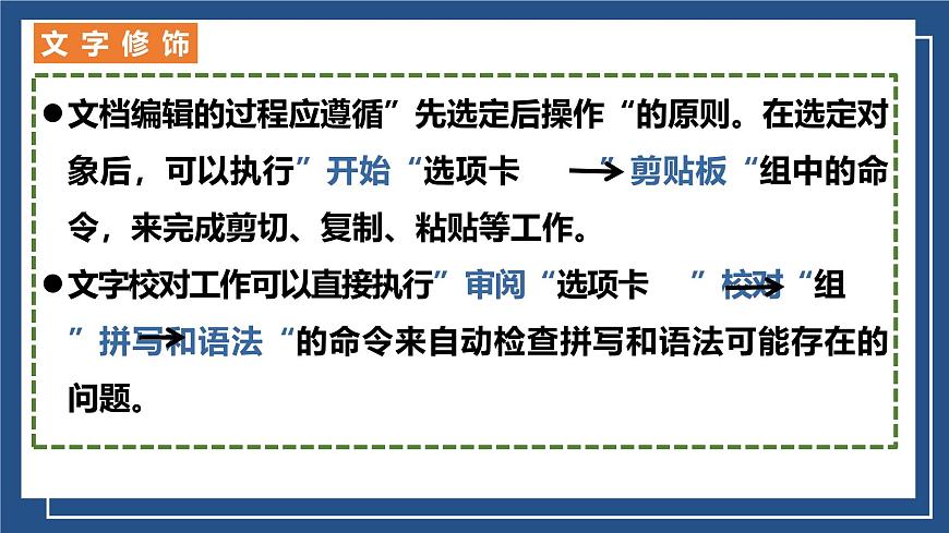 滇人版 信息技術(shù) 七年級(jí)上冊(cè)  第6課 文檔編輯課件第5頁(yè)