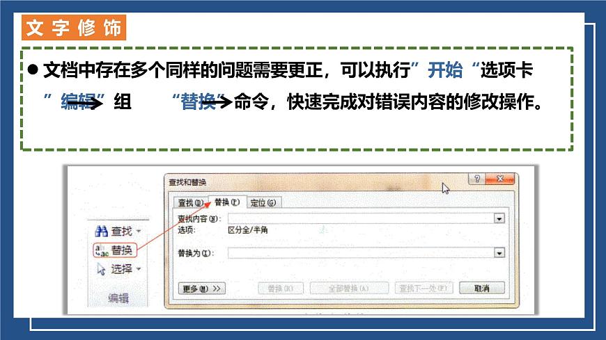 滇人版 信息技術(shù) 七年級(jí)上冊(cè)  第6課 文檔編輯課件第6頁(yè)