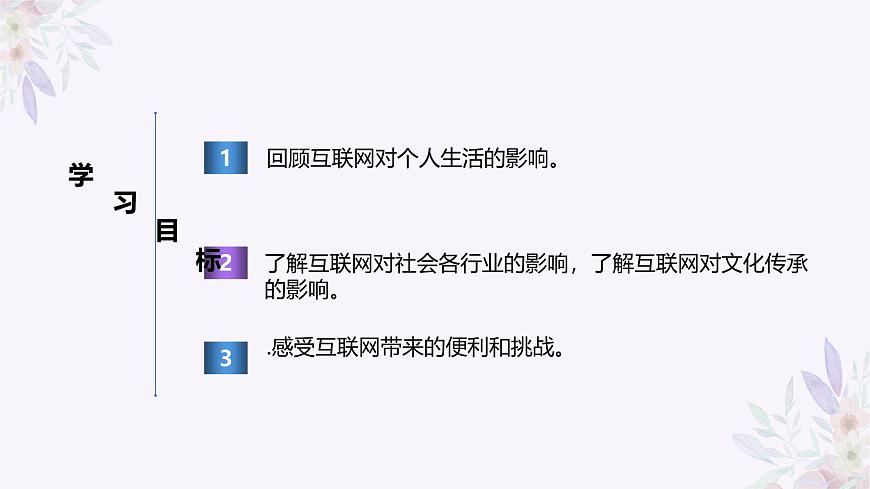 義務(wù)教育版（2024）七年級(jí)全一冊(cè)第3課《互聯(lián)網(wǎng)影響新體驗(yàn)》PPT第2頁