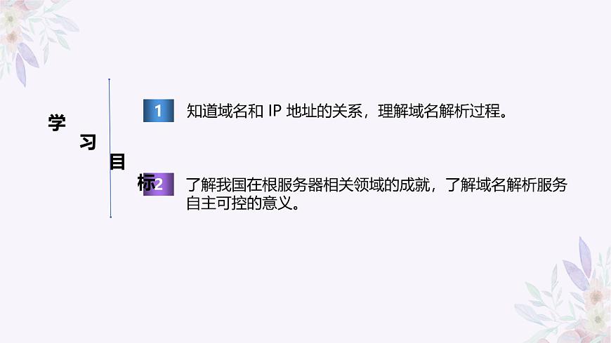 義務(wù)教育版（2024）七年級(jí)全一冊(cè)第7課《域名解析換編碼》PPT第2頁(yè)