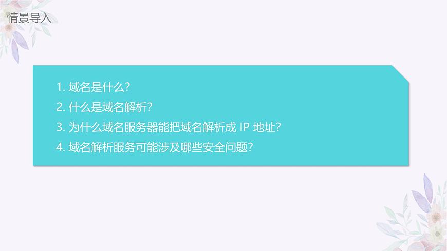 義務(wù)教育版（2024）七年級(jí)全一冊(cè)第7課《域名解析換編碼》PPT第3頁(yè)