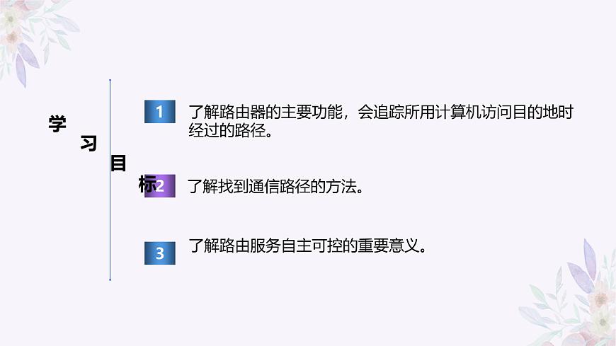 義務(wù)教育版（2024）七年級全一冊第8課《路由路徑靠算法》PPT第2頁