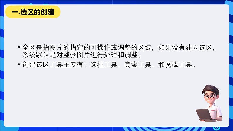 教科版(云南)信息技术七下第五课《利用Adobe photoshop选区局部处理图片》课件第4页