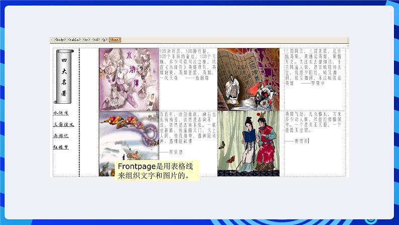 浙教版(广西、宁波)信息技术七下 第11课《条块分割,有条不紊——表格的运用》第1课时 课件第5页