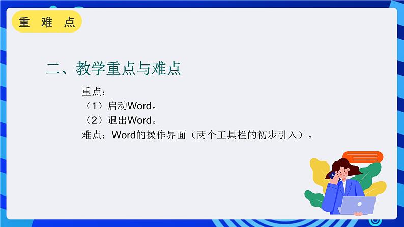 沪科版信息技术七年级下册 1.1《启动与退出Word文档》 课件第3页