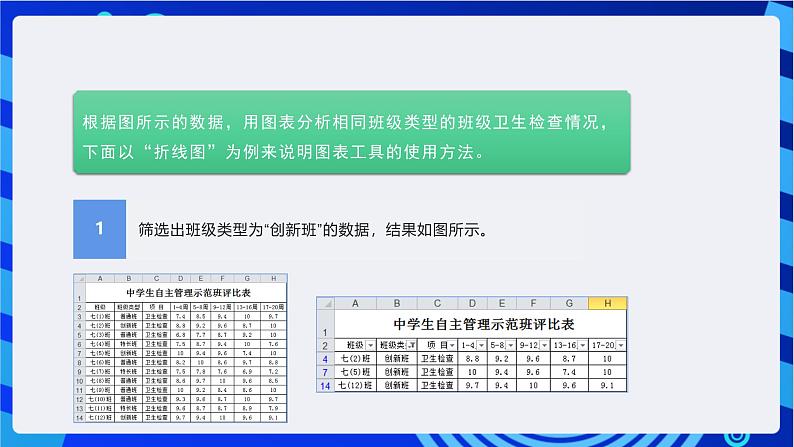 甘教版信息技术七年级下册3.7《 数据的可视化》 课件第7页