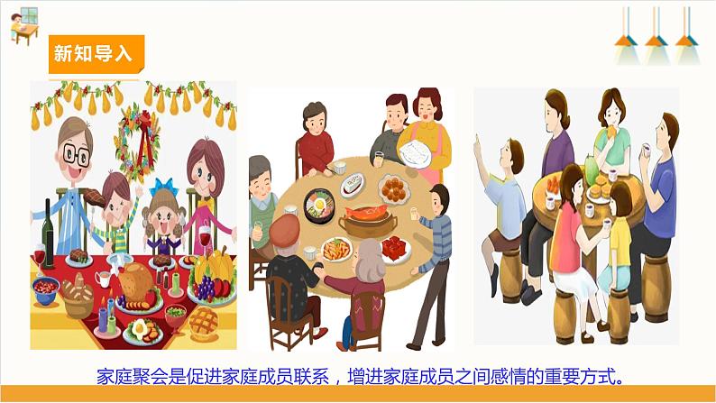 【广州版】初中综合实践活动《劳动》八年级下册 主题三 家庭聚会我设计(第一课时) 课件第4页