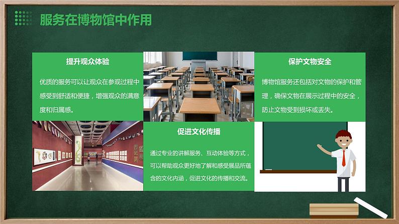 浙教版七年级下册劳动技术 项目四 任务一《博物馆内服务多》课件06