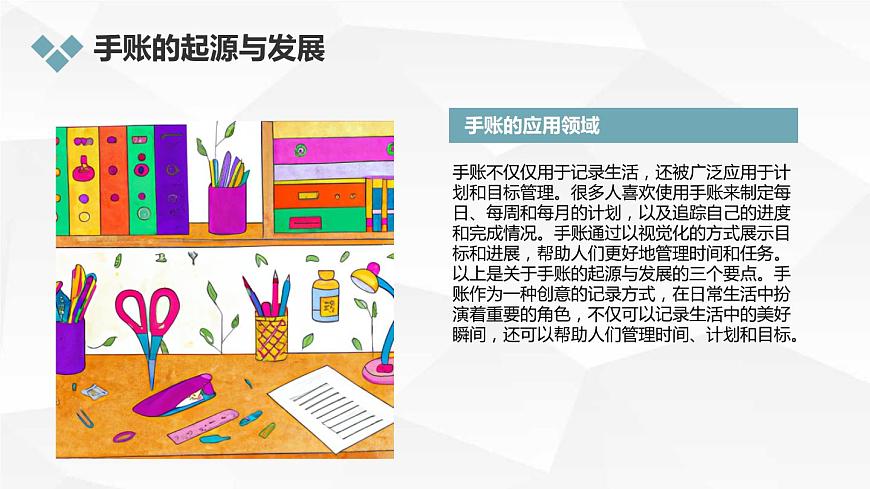 浙教版七上勞技 項目一 任務(wù)一《手賬我設(shè)計》課件第7頁