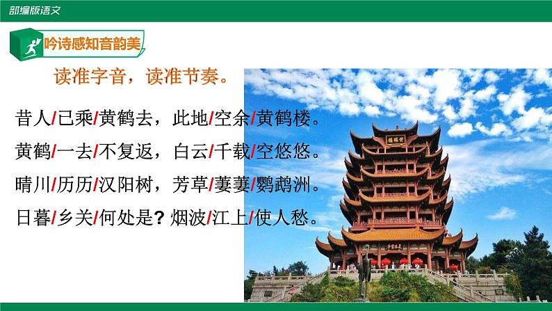 部编版语文八年级上册《黄鹤楼》课件05