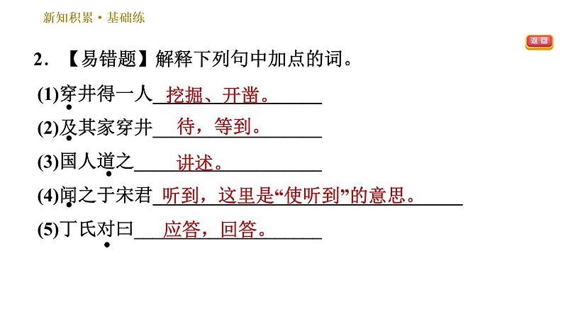 部编版七年级上册语文习题课件 第6单元 22 寓言四则第6页