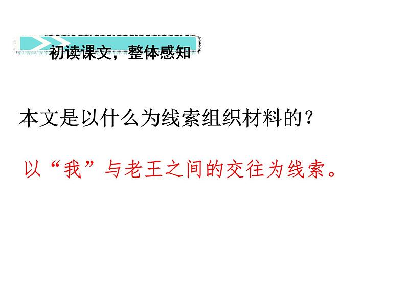 11.老王(1)课件PPT第4页