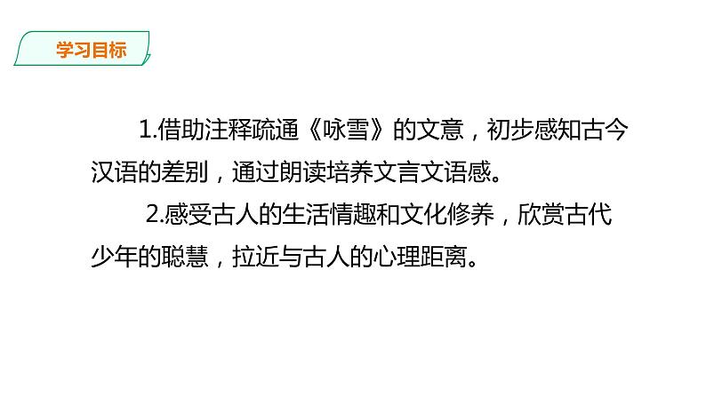 2021-2022学年部编版七年级上册语文8.咏雪课件PPT第3页