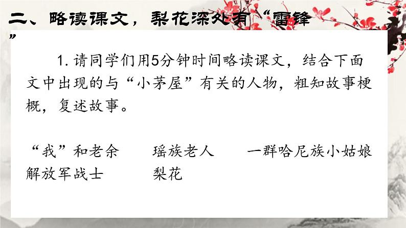 《驿路梨花》课件PPT第5页