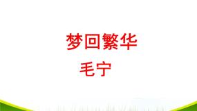 初中语文人教部编版八年级上册20* 梦回繁华教课ppt课件
