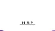 初中语文人教部编版九年级上册14 故乡教课课件ppt