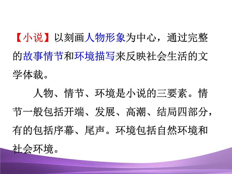 部编九上综合性学习走进小说天地课件PPT02