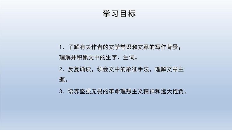 部编版九年级语文下册:第一单元 4 海燕-课件第5页