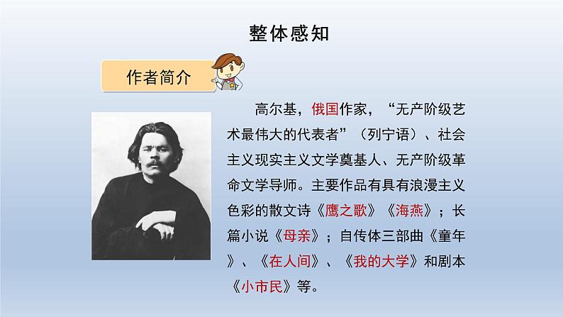 部编版九年级语文下册:第一单元 4 海燕-课件第6页